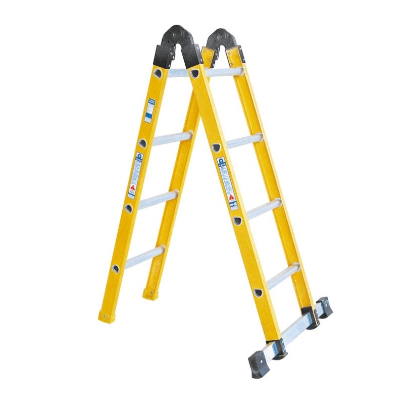 BaofuRLFFSeries fiberglass insulated double joint ladder Voltage resistance35kv RLFF-232/238/245/250