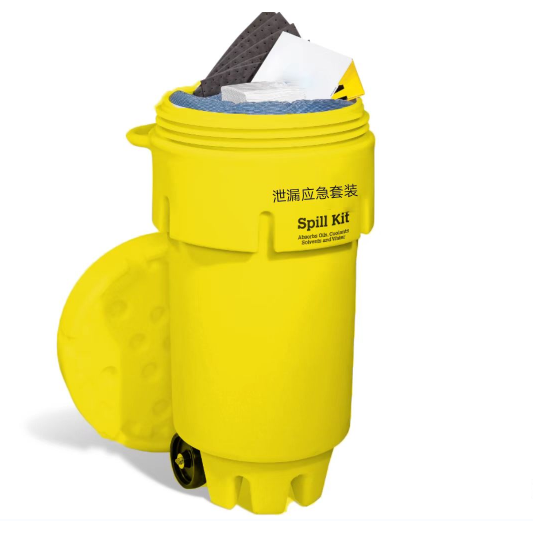 65Gallon Mobile Leak Prevention Bucket Emergency Response KitKIT651Chemical type 246rise/set