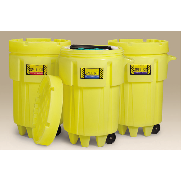 95Gallon Mobile Leak Prevention Bucket Emergency Response Kit KIT993Universal type 360rise/set