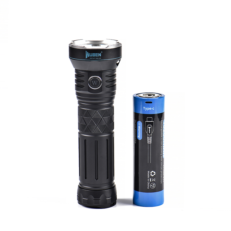 WUBENWubenA9Strong light multifunctional flashlight420Mi Yuan Shooting12000Luminous direct charging outdoor searchlight