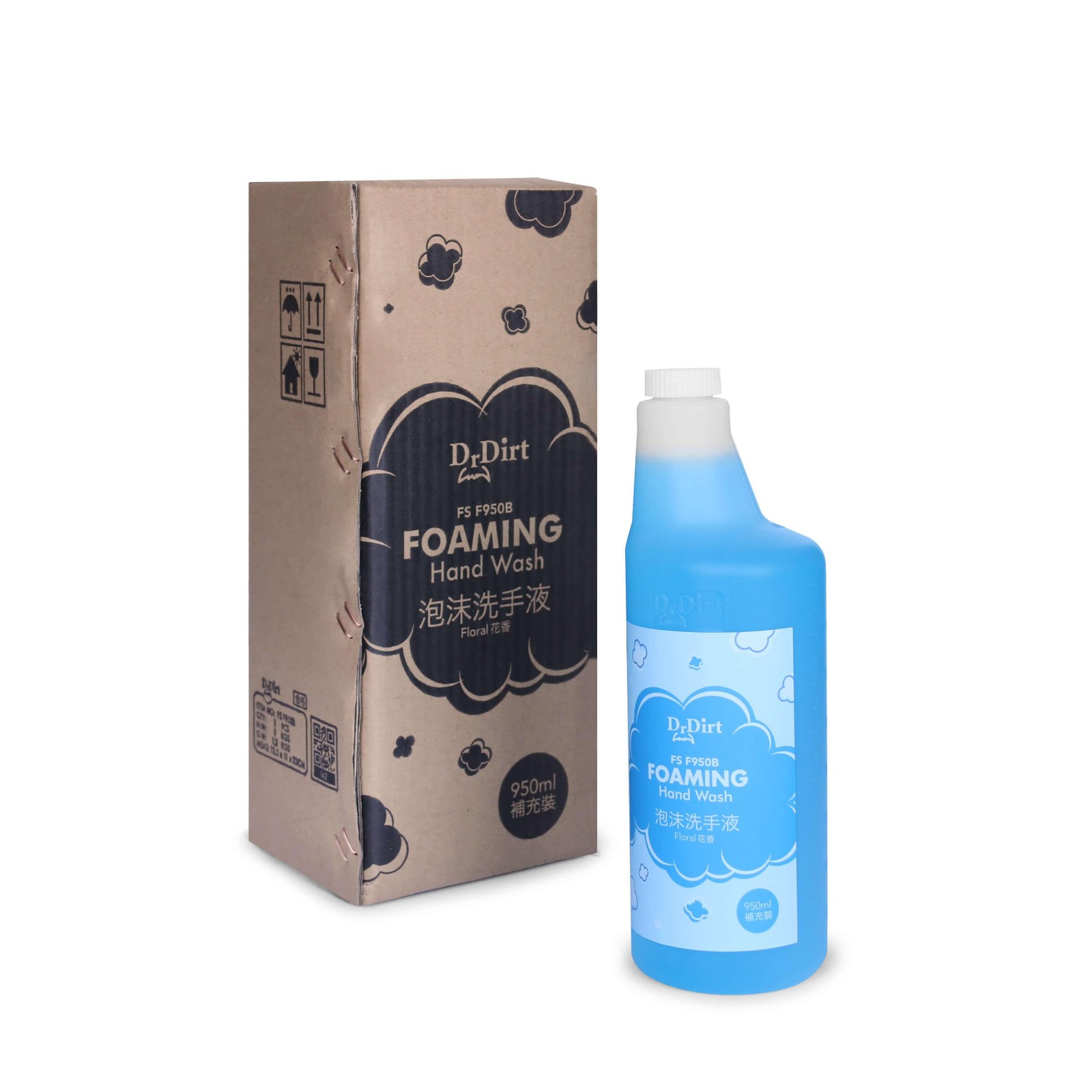 Powerlifting Dr.DirtFSF950BFoam hand sanitizer