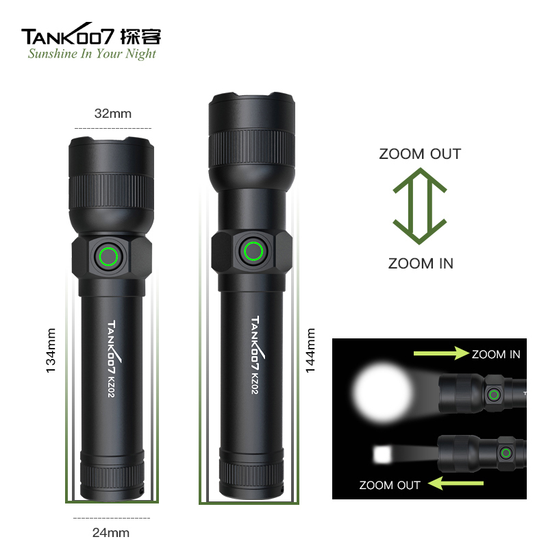 Explore customerskz02Outdoor strong light flashlight