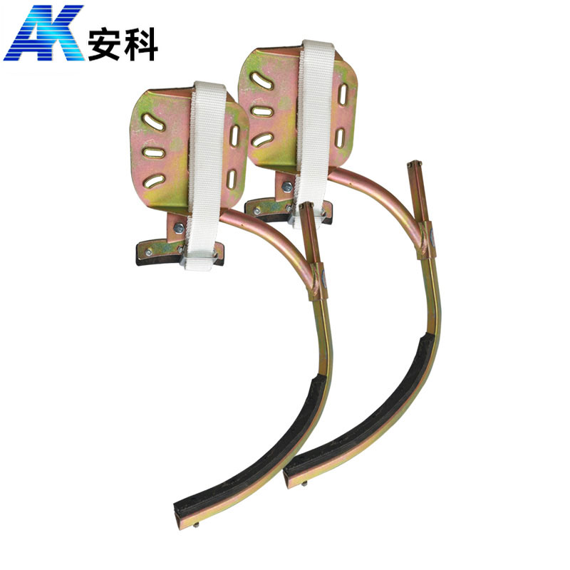 Electrician climbing pole foot buckle250type Cement pole fully seamless foot buckle（6-8Rice pole）